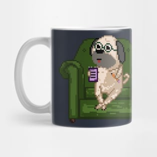 Pixel Pug Psychiatrist Mug